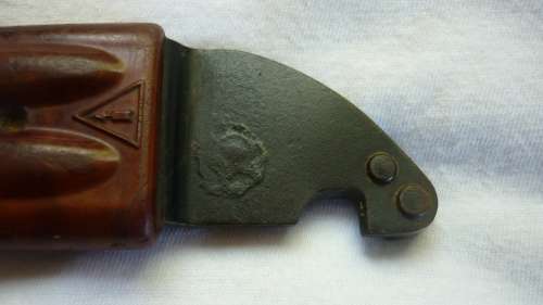 RUSSIAN AKM TYPE 11 BAYONET - COMPLETE WITH SCABBARD AND INTEGRAL WIRE CUTTER