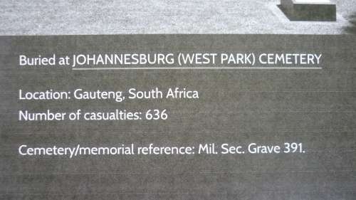 DEATH PLAQUE NAME PLATE @ONLY@ AND CONDOLENCE LETTER CPL FW CROOKE GSC PREV SERVICE SA ARTILLERY