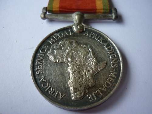 AFRICA SERVICE MEDAL TO 236405 EA FERGUSON