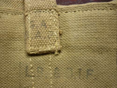37 PATTERN NON-INFANTRY AMMO POUCH - MARKED SAP - SOUTH AFRICAN POLICE