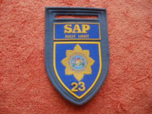 SA POLICE RIOT UNIT 23 - TUPPER FLASH