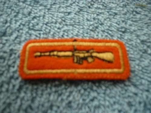 CLOTH SKIET BALKIE - WORN 1970,S - SCARCE