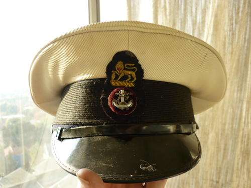 SA NAVY PETTY OFFICERS CAP - SMALL SIZE - GOOD CONDITION