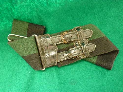 RHODESIAN AFRICAN RIFLES STABLE BELT - CONDITION PER IMAGES