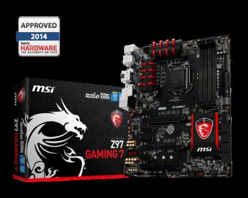 MSI gaming 7 motherboard z97