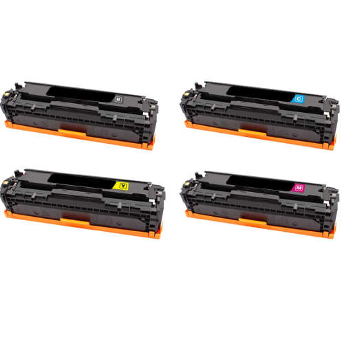 HP CF210A # 131A/211A/212A/213A Compatible Colour Toner - Multipack