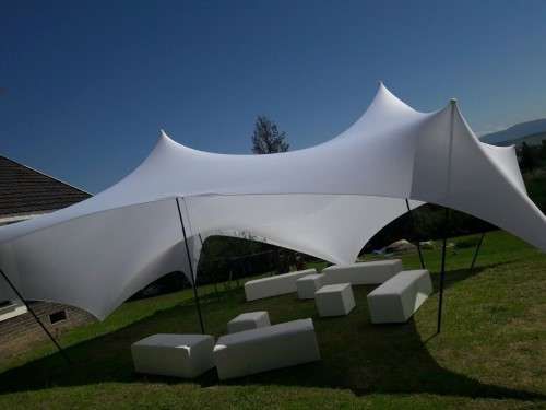 Stretch tent for Decor with poles 6×10