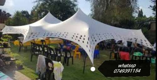 Stretch tent 4 way Decor tent Non waterproof size 6×10