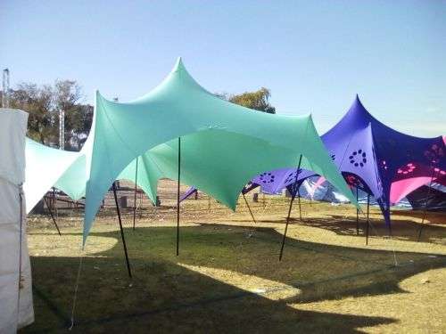 Stretch tent for Decor with poles 6×10