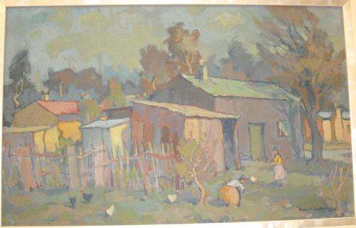Herbert Coetzee (1921 - 2008) original oil