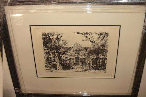Tinus De Jongh Etching