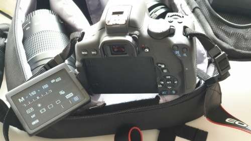 CANON EOS 750d bundle (2x lenses and backpack bag)
