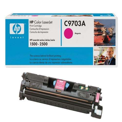 Genuine HP C9703A Magenta Toner Cartridge