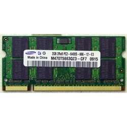 samsung 2GB 2R X8 PC2-6400s Laptop RAM