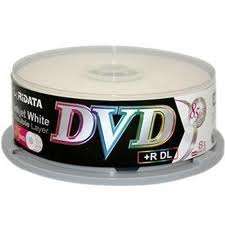 RIDATA DUEL LAYER DVD+R 8.5GB 25PACK