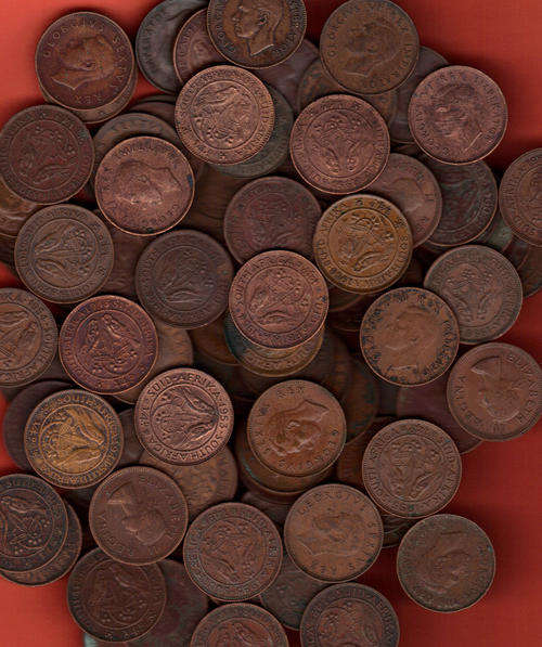 ***112*** x FARTHING's - 1/4 PENNY's - SOUTH AFRICA