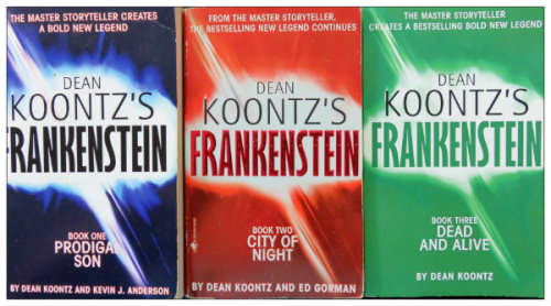DEAN KOONTZ : Frankenstein : Prodigal Son + City of Night + Dead and Alive - All 3X Books for R140