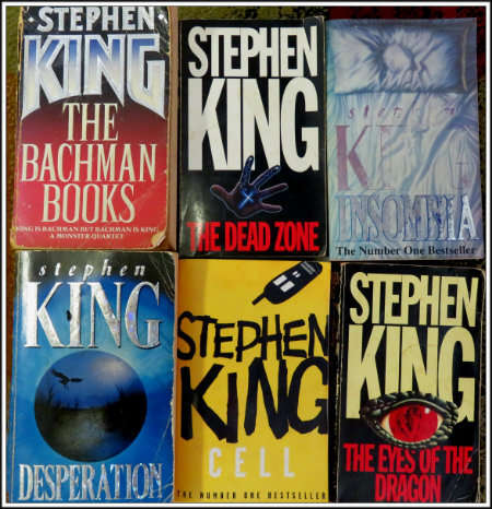 King Stephen : SIX PAPERBACKS FOR R150 + R50 Postage. BUY NOW SALE SALE SALE
