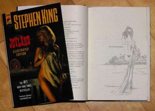 STEPHEN KING : JOYLAND - Hard Case Crime - First Illustrated Edition - CONDITION: NEW 5*****