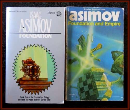 ISAAC ASIMOV: Foundation + Foundation and Empire - Condition: Read but in Good Nick - Both for R75