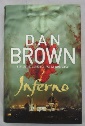 DAN BROWN : INFERNO - 14cmx23cm - 2013 - UK:Bantam Press 1st Edition + 1st Print -Condition:5/5*