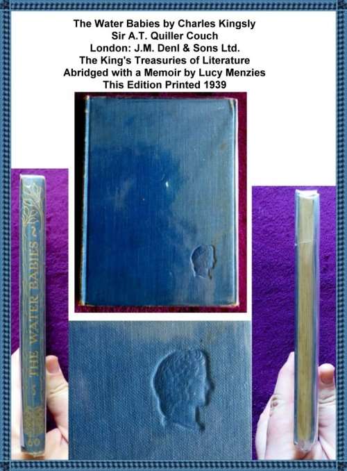 The Water Babies : Charles Kingsly - Hardcover - Deni & Sons 1939 Edition - Tightly Bound - 50% OFF