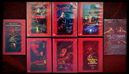 Nightmare on Elm Street 1 - 7 plus Last Remake - 8X Original Stand-Alone Freddy DVDs AS NEW ***