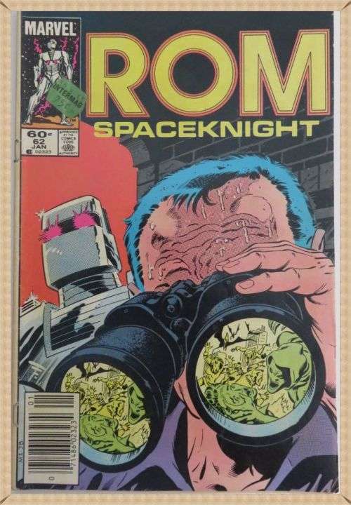 ROM : MARVEL COMICS - Space Knight - 1980s - 60-62 Jan - Comic is in Very Respectable Condition**