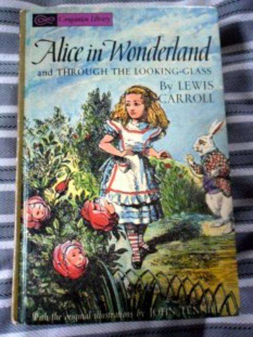Alice in Wonderland and Through the Looking-Glass by LEWIS CARROLL - Hardcover - Good Condition