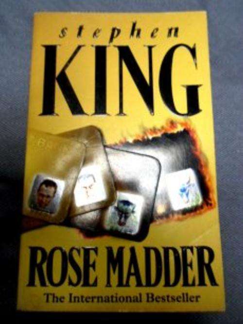 Rose Madder by STEPHEN KING - Paperback - Condition: GOOD! See pic.