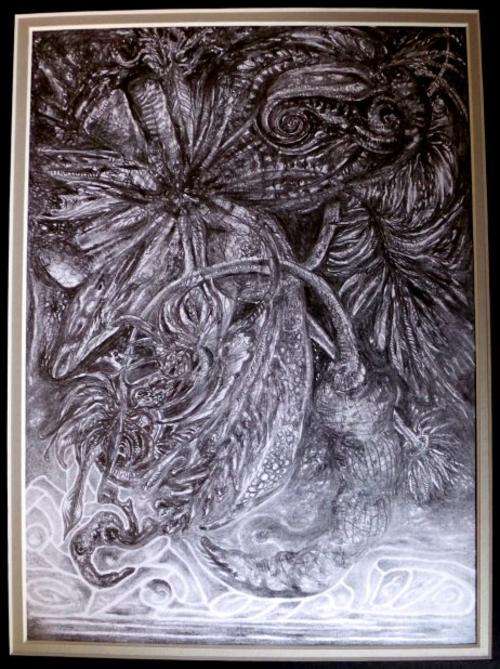 The Fifth Season by RAS STEYN [MA] - Size: 210mm X 290mm - Lead Pencils on Quality Draw. Paper