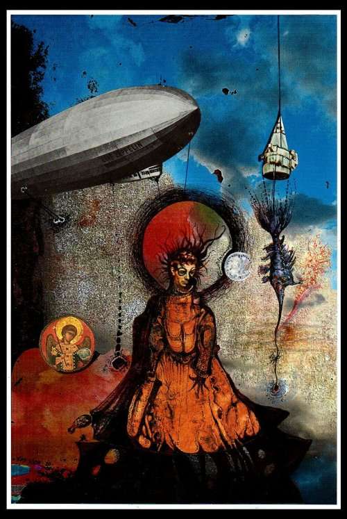 Zeppelin Passenger 904 by ZAR Artist Ras Steyn [MFA] - Multimedium Artwork - 1 of 1 Only ***