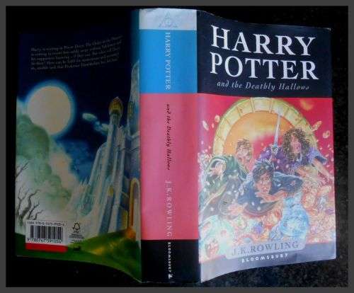 JK ROWLING - Harry Potter and the Deathly Hallows - First Edition  1st Printing - Hardback