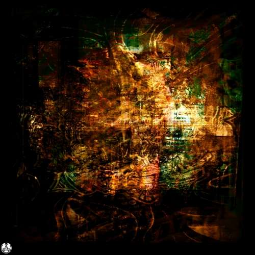 Abstract Surrealism: `Delerium Rubric` by Surrealist Pioneer Ras Steyn (MFA) - Single Edition 1MX1M