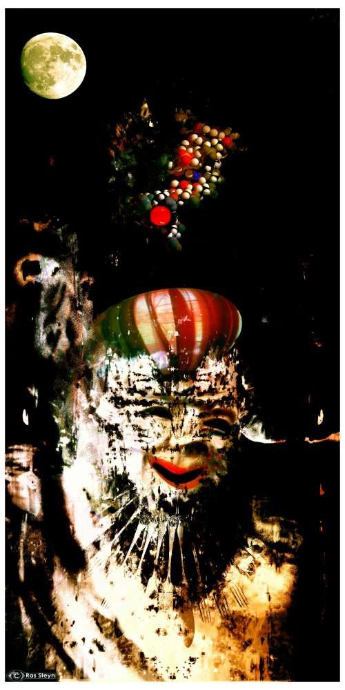 `Mister Quin Zimmer` by Surrealist Ras Steyn - Size: 400mm X 800MM - Limited Premium Canvas Print*