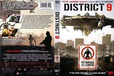 DISTRICT 9 - Dystopian Sci-Fi - NU METRO SONY 2009 Release - In Near New Condition ***