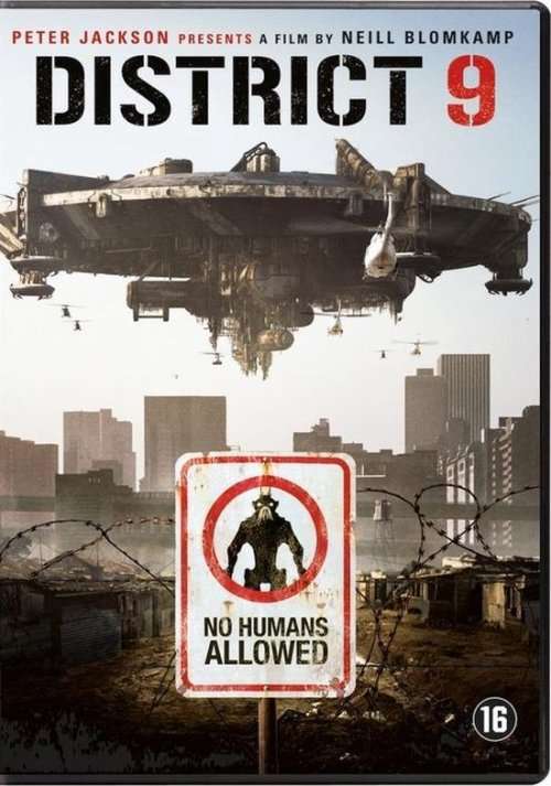 DISTRICT 9 - Dystopian Sci-Fi - NU METRO SONY 2009 Release - In Near New Condition ***