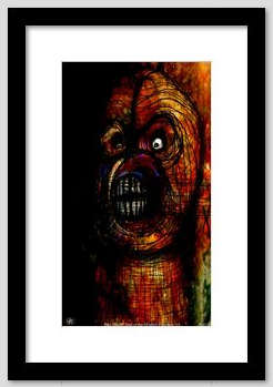 Original Macabre Art: `The Rise of the Modern Primitive by Surrealist Pioneer Ras Steyn - Single Ed.