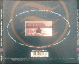 PINK FLOYD : Momentary Lapse of Reason - Manufactured in Columbia - SONY - BMG - 1997 VG