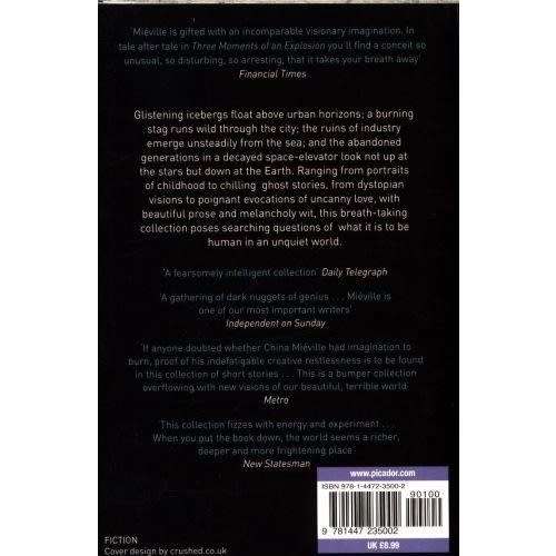 CHINA MIEVILLE - Three Stages of an Explosion - Macmillan - 2015 - 23cm Softcover - New and Unread