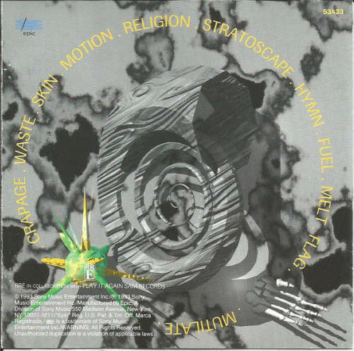 Front 242 - Up Evil - 1993 - Epic Music Label - In Mint Condition ***