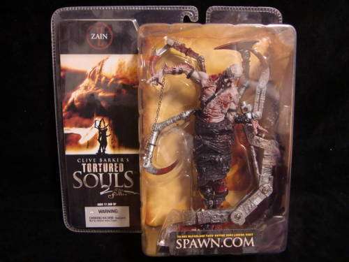 CLIVE BARKER - TORTURED SOULS 2 - ZAIN - McFARLAND Toys - Zain Figurine is still Sealed / SALE !!!!!