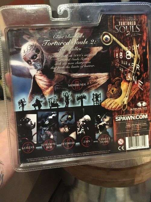 CLIVE BARKER - TORTURED SOULS 2 - ZAIN - McFARLAND Toys - Zain Figurine is still Sealed / SALE !!!!!