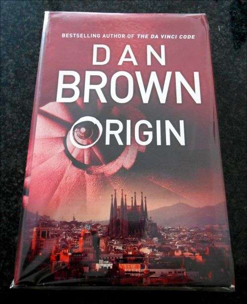DAN BROWN - Origin - Hardcover - First Edition, 1st Impression, Bantam Press, UK VG+ Condition