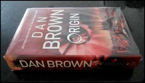 DAN BROWN - Origin - Hardcover - First Edition, 1st Impression, Bantam Press, UK VG+ Condition