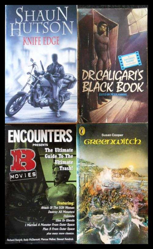 Strange Books Variety 4XPack (Shaun Hutson, Peter Hainning,Susan Cooper, B-Movie Horror)