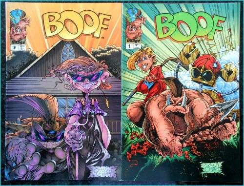 2X Comics - Image Comics - BOOF 1 and BOOF 5 - Condition: Like New*