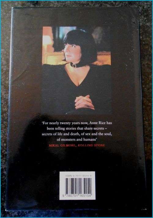 ANNE RICE - Servant of the Bones - First Edition Hardcover  1st Printing - Chatto and Windos 1996,UK
