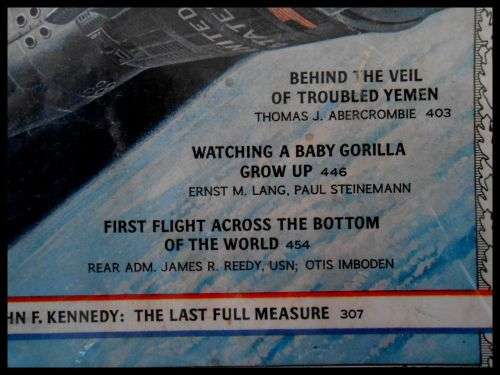 NATIONAL GEOGRAPHIC Magazine, VOL.125 No.3 - MARCH 1964 - In Very Good Nick!