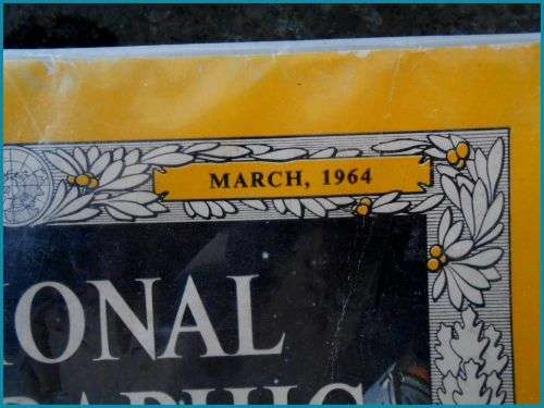 NATIONAL GEOGRAPHIC Magazine, VOL.125 No.3 - MARCH 1964 - In Very Good Nick!